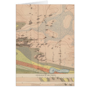 Cartão Folha de geologia detalhada XVIII
