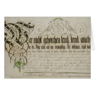 Cartão Folha do álbum, 1789