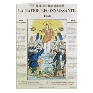 Cartão folha lírica para uma canção dedicada ao