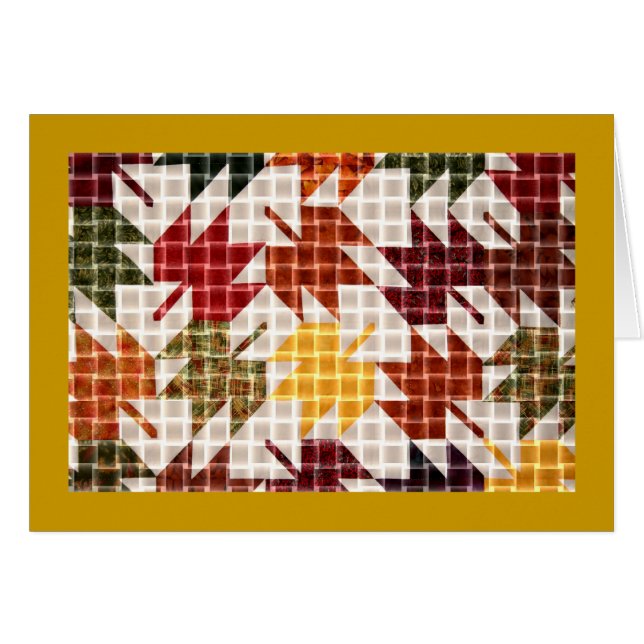 Cartão Folhas (Frente Horizontal)