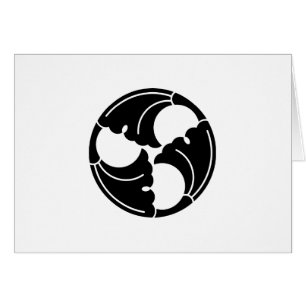 Cartão Folhas de ginkgo temperadas