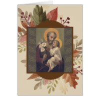 Folhas de Jesus do bebê de St Joseph