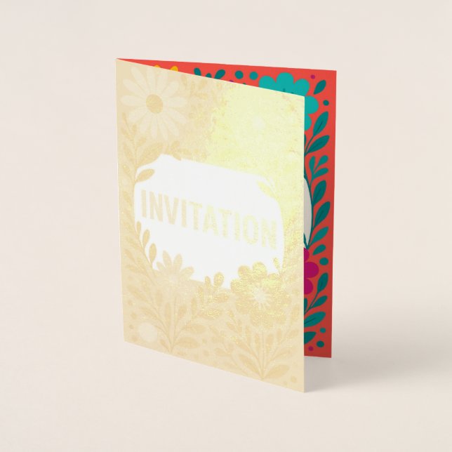 Cartão Folheado (Frente)