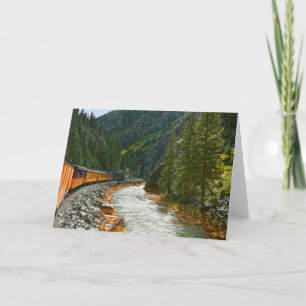 Cartão Following The Animas River, Colorado