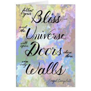 Cartão FollowYourBliss