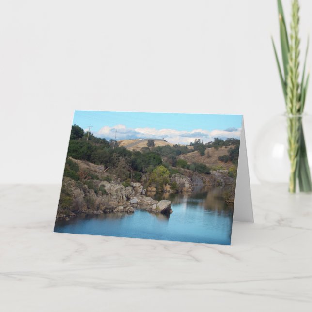 Cartão Folsom Lake Greeting Card (Frente)