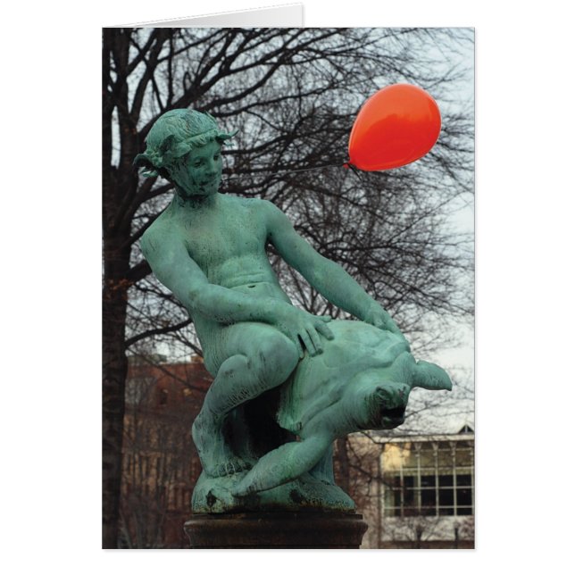 Cartão Fonte Burnside, Worcester, MÃES (Frente)