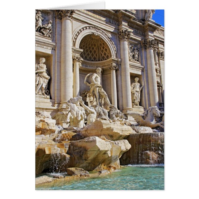 Cartão fonte da Trevi (Frente)
