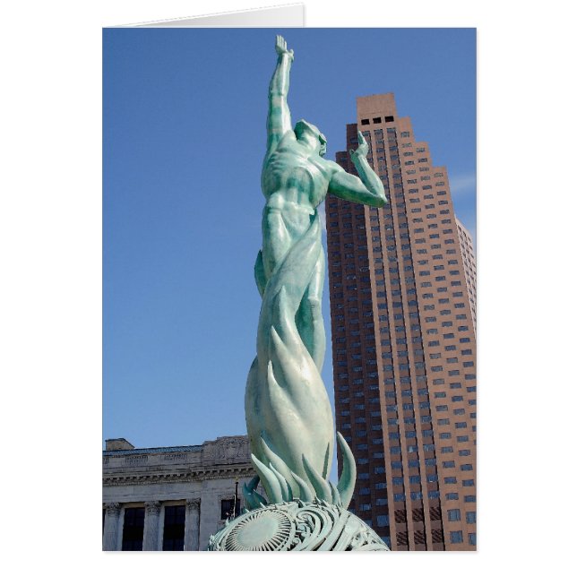 Cartão Fonte da vida eterna (Frente)