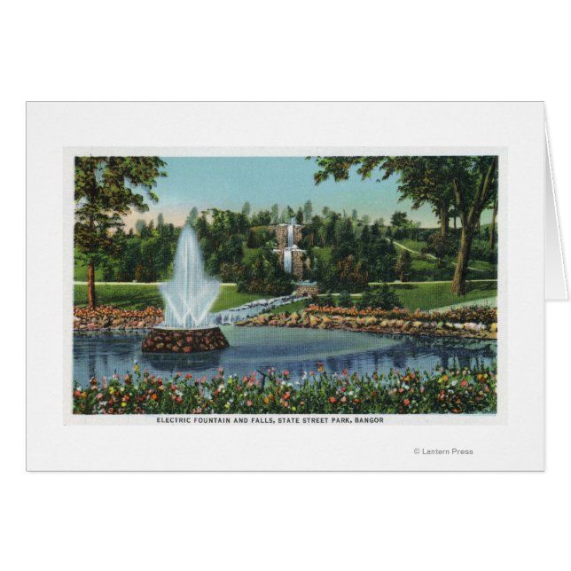 Cartão Fonte elétrica e quedas (Frente Horizontal)