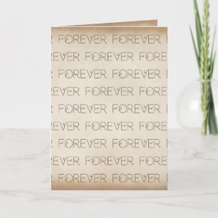 Cartão Fonte Floral Casamento Eterno
