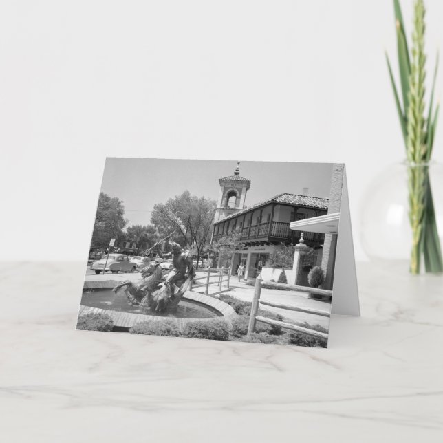 Cartão Fonte Vintage Neptune, Kansas City (Frente)