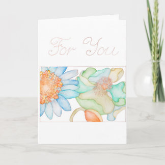 Cartão For You greeting card