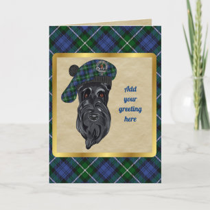 Cartão Forbes Crachá e placa personalizada Tartan