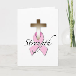 Cartão força de consciência do Cancer