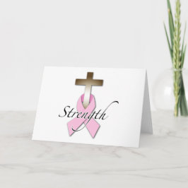 Cartão força de consciência do Cancer