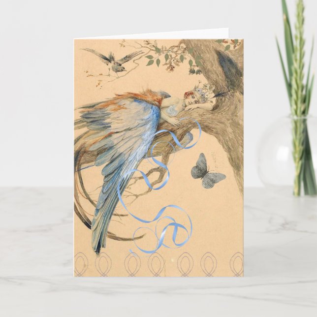 Cartão Forest Fairy (Frente)