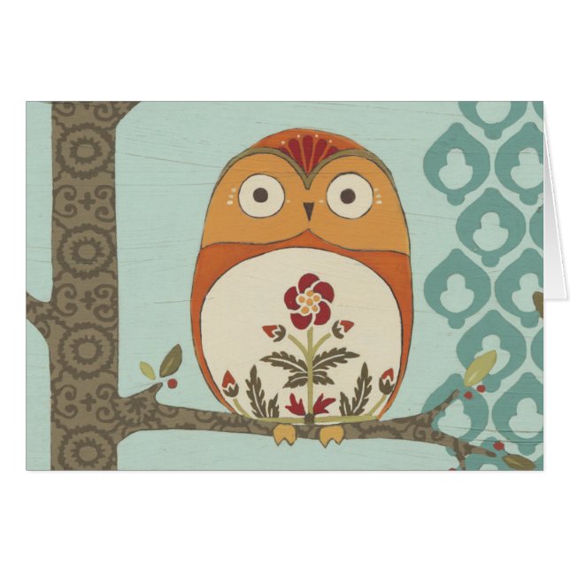 Cartão Forest Whimsy II (Frente Horizontal)