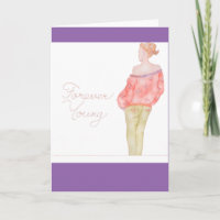 Forever Young greeting card