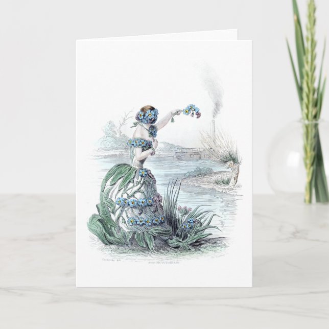 Cartão Forget-me-not (Frente)