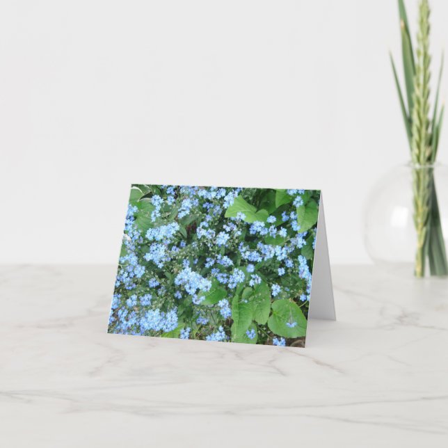 Cartão *Forget-Me-Not* Blank Notecards (Frente)