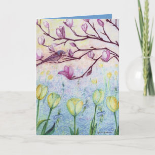 Cartão Forget-me-not dance