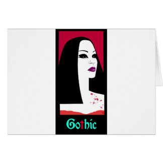 CARTÃO FORMA GÓTICO