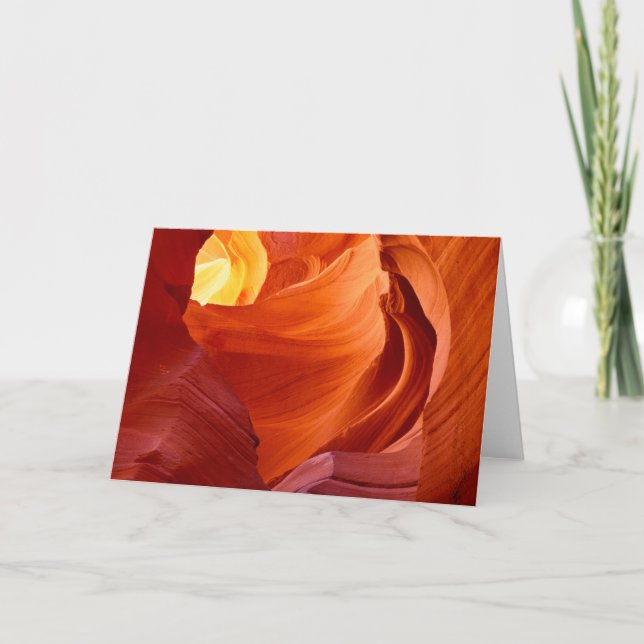 Cartão Formação Sandstone Arizona Paria Canyon (Frente)
