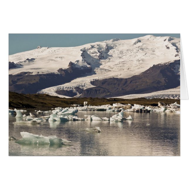 Cartão Formações de iceberg (Frente Horizontal)