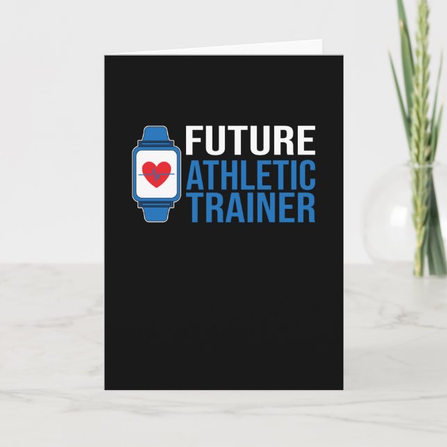 Cartão Formador Atheletic porque atletas (Frente)