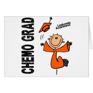 Cartão FORMANDO 1 da leucemia CHEMO