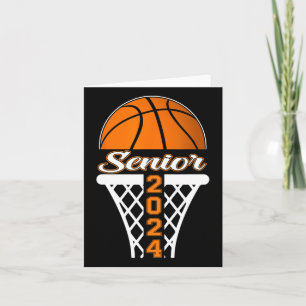 Cartão Formando 2024 Classe 2024 Graduação de Basquete