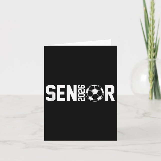 Cartão Formando Cl De Graduação Do Jogador De Futebol De  (Frente)