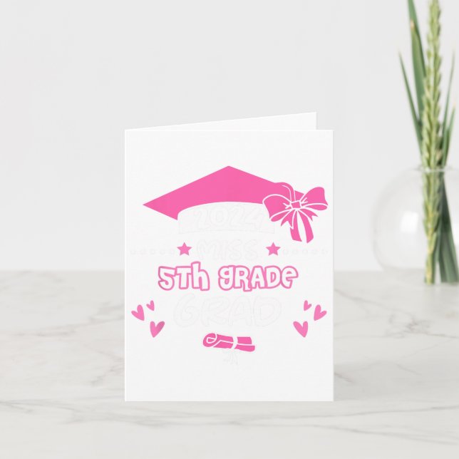 Cartão Formando De Graduação De Formando 5 De 2024 (Frente)