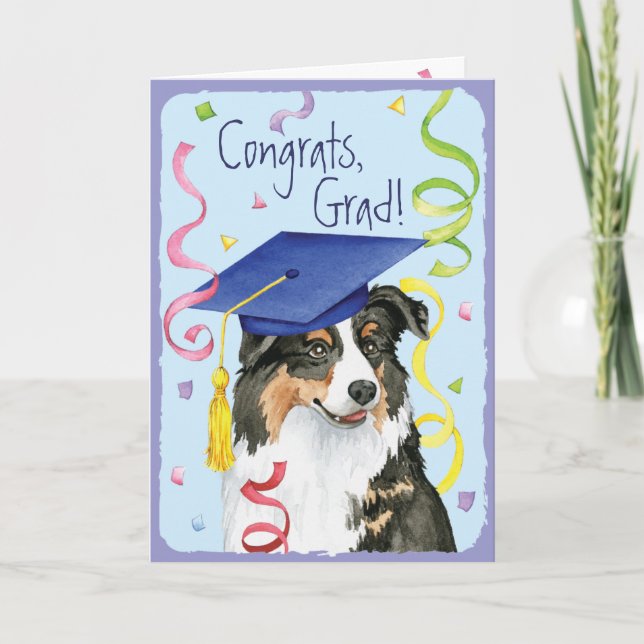 Cartão Formando do Aussie (Frente)