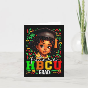 Cartão Formando Hbcu Futuro Graduação De Meninas Negras H