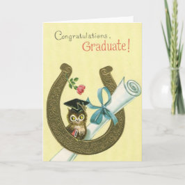 Cartão Formando Vintage