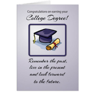 Cartão Formandos, lembre-se do passado