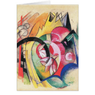 Cartão Formas Abstratas (também conhecido como Flores Col