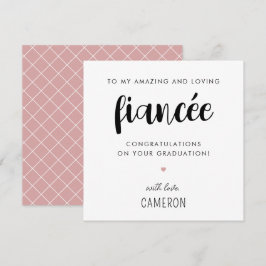 Cartão Formatação Personalizada Moderna e de Noiva Bonita