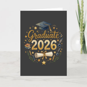 Cartão Formatura Personalizada Turma de 2026 Família Pers