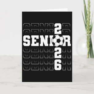 Cartão Formatura Senior 2026 Turma De 2026 Escola Futebol