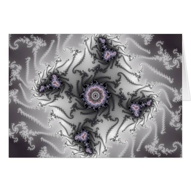 Cartão Formigas - Fractal (Frente Horizontal)