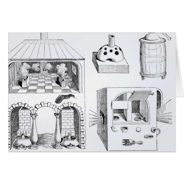 Cartão Fornalhas e vário instrumento (Frente Horizontal)