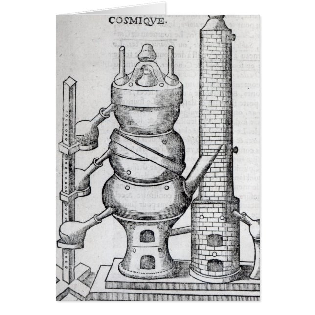 Cartão Forno cósmico (Frente)