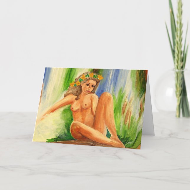 Cartão Forrest Nymph (Frente)