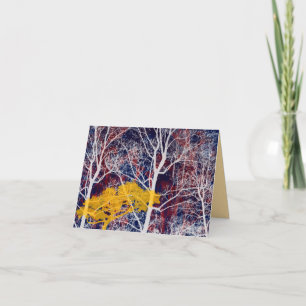 Cartão Forrest of the Pacific Northwest Blank Greeting Ca