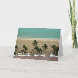 Cartão Fort Lauderdale Beach Aerial