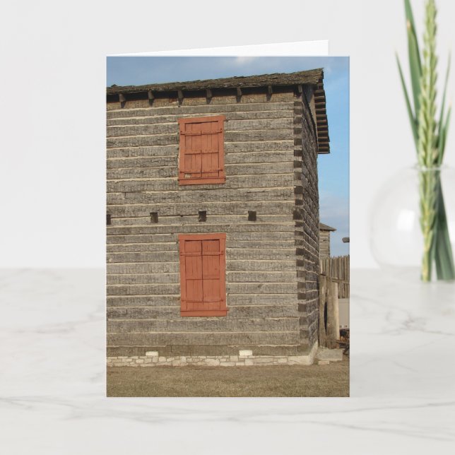 Cartão Fort Madison, Iowa (Frente)