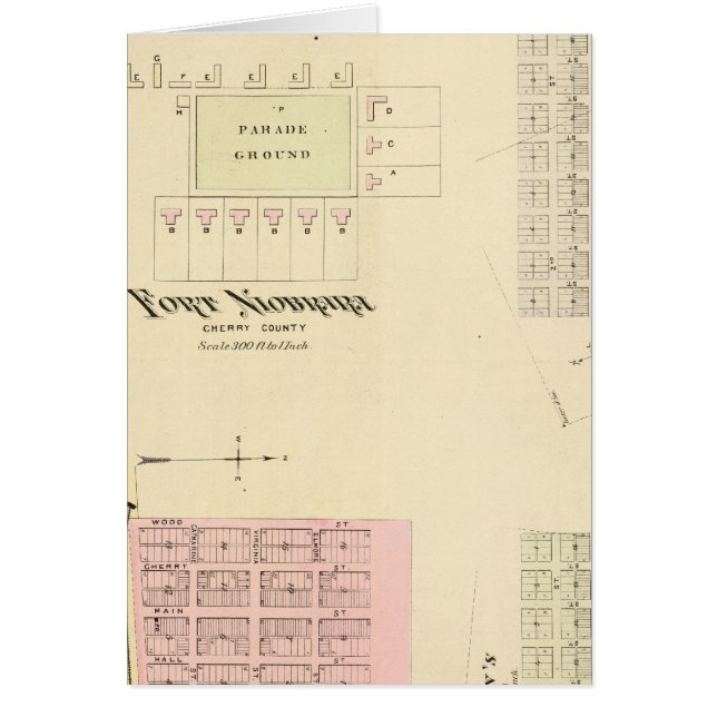 Cartão Fort Niobrara (Frente)